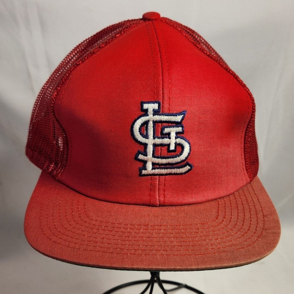 vintage Twins Enterprise ST LOUIS CARDINALS baseball Trucker Hat snapback Mesh‎